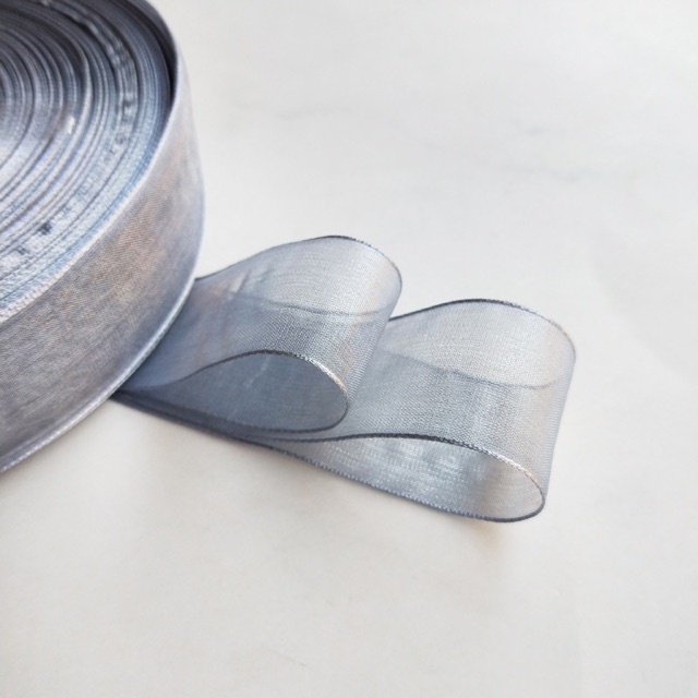 Set 5 mét Dây nơ Ruybang lụa luxury bản 2.5cm