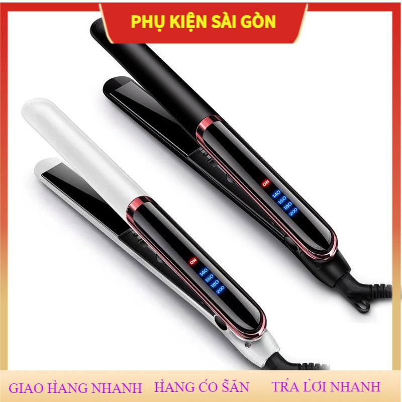 SHIPNHANH Máy duỗi uốn tạo kiểu tự động đa chức năng 2 trong 1 có thể điều chỉnh bốn mức nhiệt độ 140/160/180/200