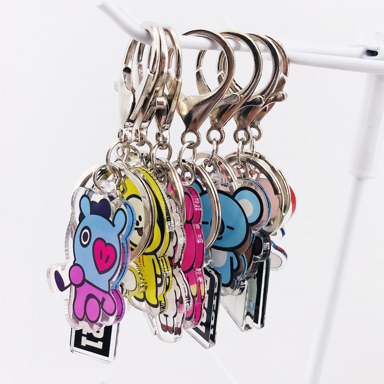 Móc Khoá Acrylic Hình KPOP