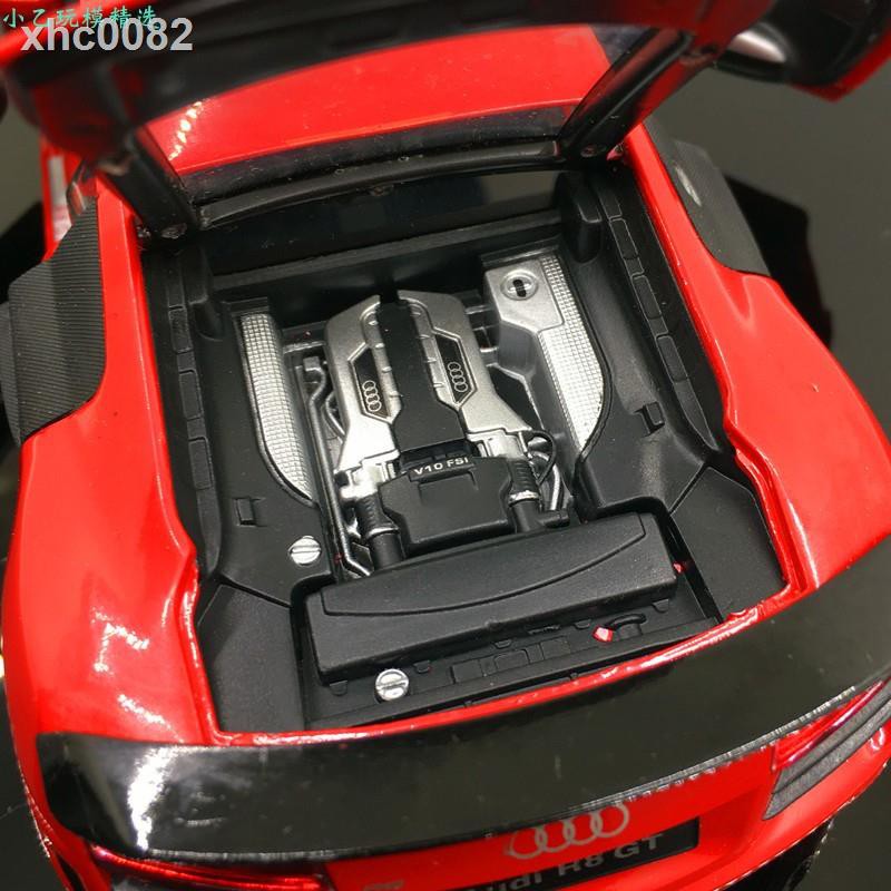 Mô hình xe hơi Audi R8 tỉ lệ 1:24 bằng hợp kim