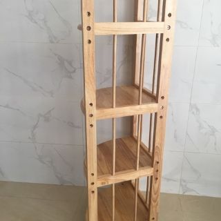 Kệ góc gỗ 4 tầng 35cm