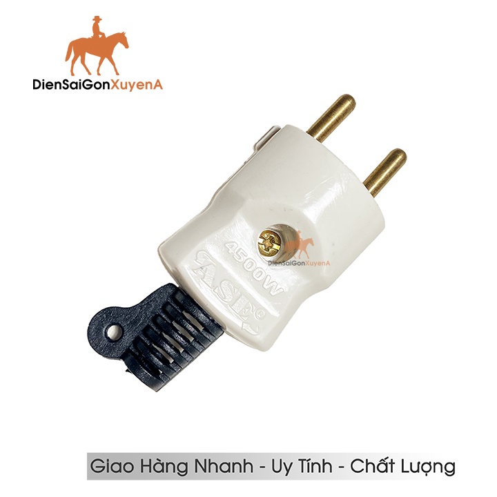 Phích cắm điện siêu tải 4500W - Phích cắm điện chịu tải 4500W Ánh Sao - Điện Sài Gòn Xuyên Á