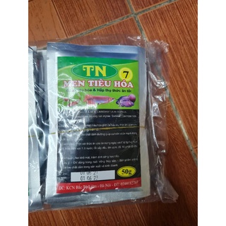 Men tiêu hóa cho cá cảnh.