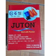 Phao điện Juton bảo hành 1 năm