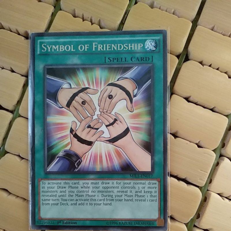 Bài Yugioh: Symbol of friendship, rare.