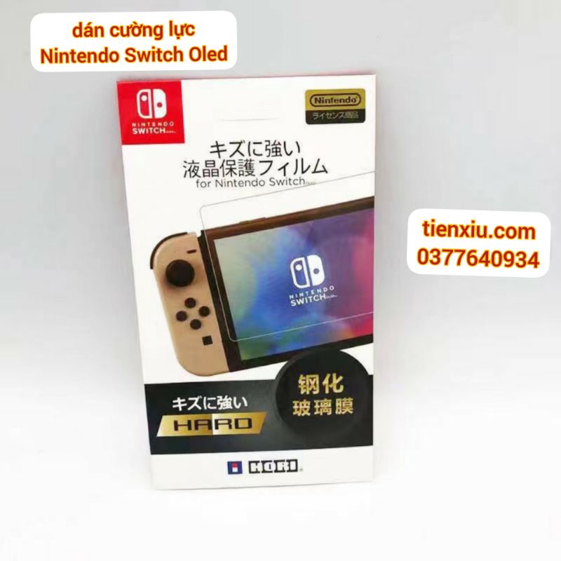 dán màn hình Nintendo Switch Oled cường lực glass protector kính cường lực nintendo switch oled | BigBuy360 - bigbuy360.vn