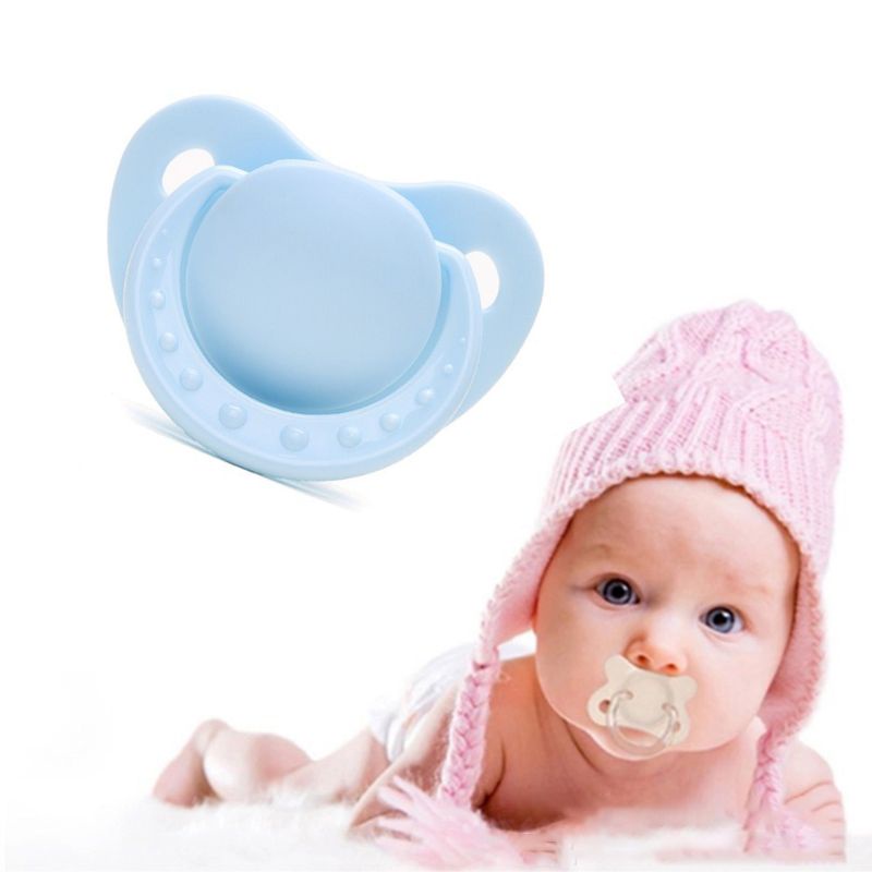 [Hàng mới về] Núm ti silicon dành cho trẻ sơ sinh dễ thương xinh xắn