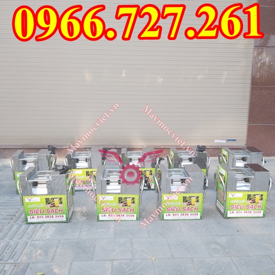 Thanh lý máy ép mía 3 lô inox 100% để bàn mini