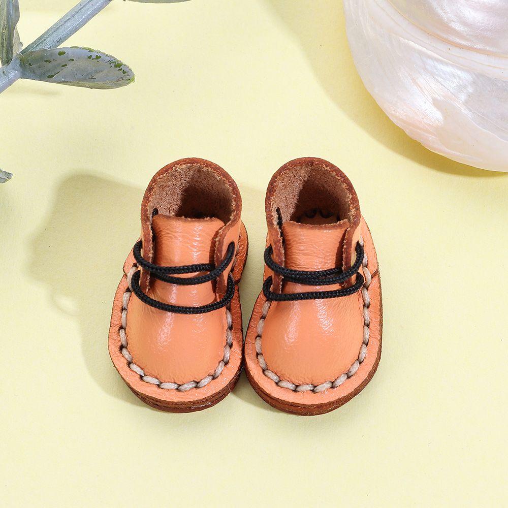 Giày Búp Bê Da Bò Handmade Dành Cho Búp Bê obitsu11GSCbody9OB11 1 / 11 OB11