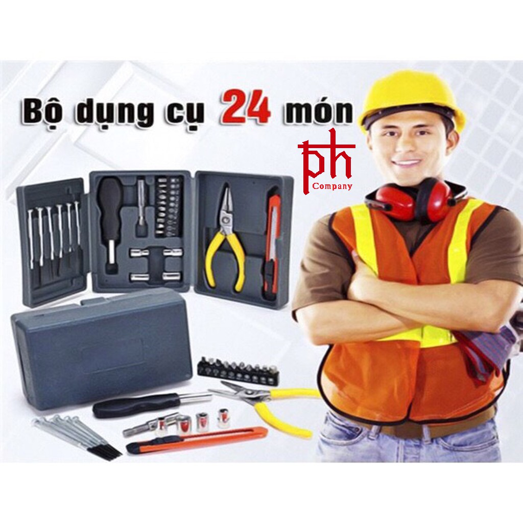 Bộ Dụng Cụ Sữa Chữa 24 Món Tiện Dụng