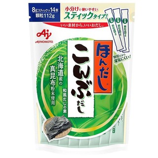 [DateT6.2022]Hạt nêm rong biển Ajinomoto cho bé loại 112g (14 gói x 8g)