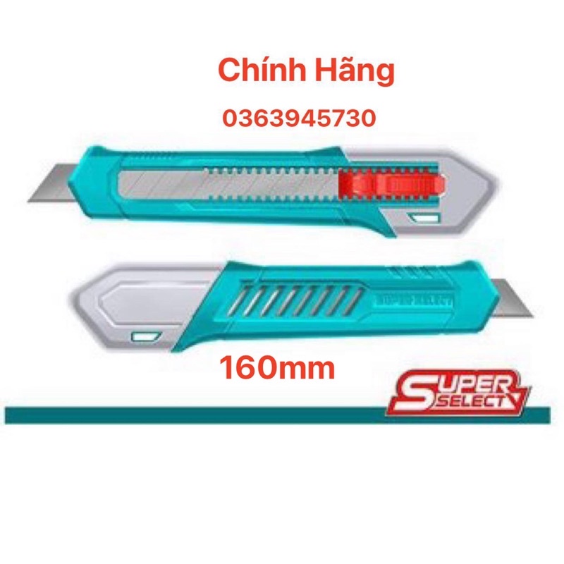 ĐỒ NGHỀ TOTAL Dao rọc giấy 152mm THT51001 / 160mm THT511805
