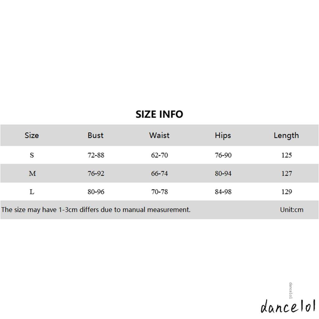 Đầm Múa 1O1 Hai Dây Dáng Dài Hở Lưng Màu Trơn Thời Trang Cho Nữ