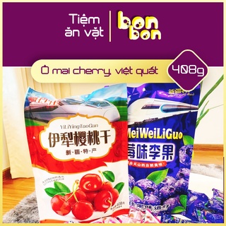 Ô mai Việt quất - Ô mai cherry siêu ngon gói 408g - Tắc biên giá tăng