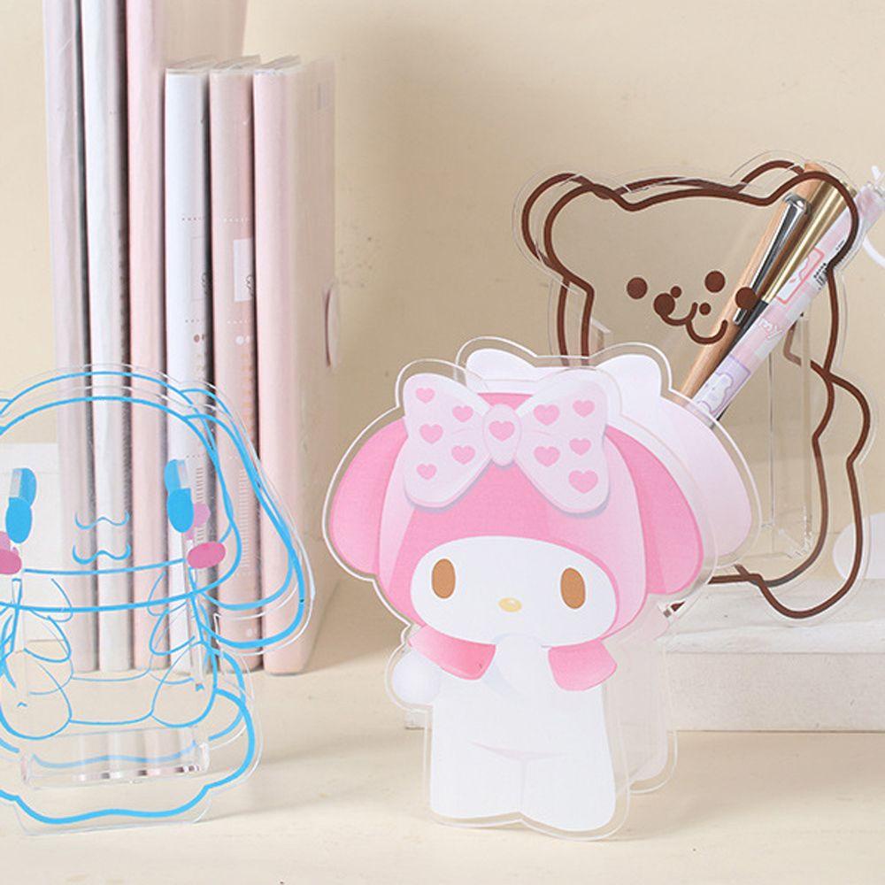 [COD] Giá Đỡ Bút Bằng Acrylic Hình Chú Chó Cinnamoroll Melody Đáng Yêu