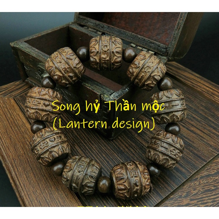 [GIÁ CỰC SỐC]Vòng đeo tay Phong Thủy, GỖ Thủy Tầm Mộc, Handmade, Khắc Thủ công, Tặng kèm hộp đựng lót Nhung/ Gấm.