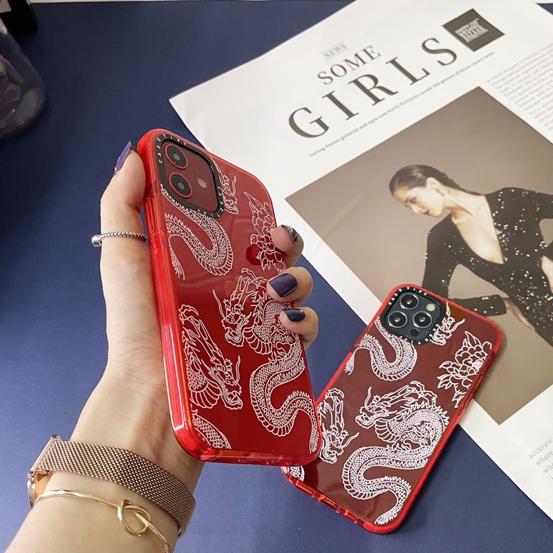 ốp điện thoại Chống Sốc Hình Rồng Cho Iphone 12 11 12 Pro Max 11 Pro Max 7 8 Plus Xs Max Xr X Se | BigBuy360 - bigbuy360.vn