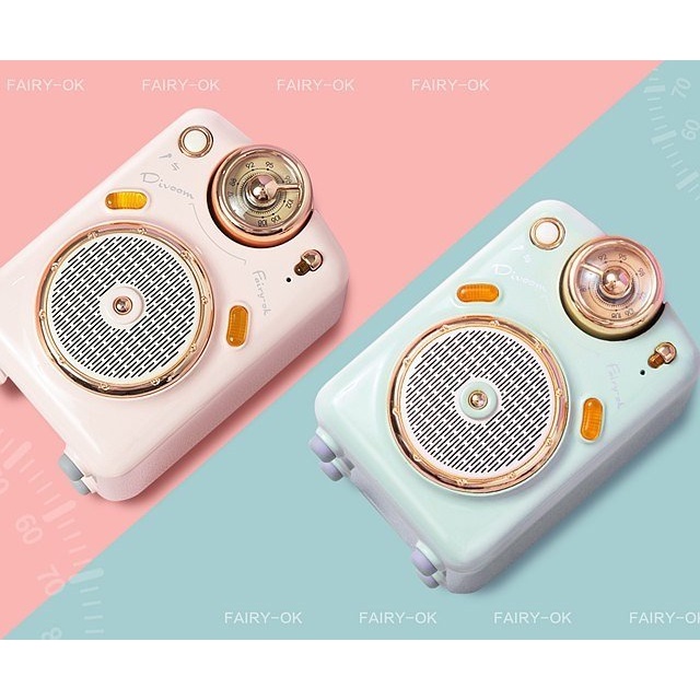 [Mã ELHACE giảm 4% đơn 300K] Loa Bluetooth Divoom Fairy-Ok công suất 10W kết hợp micro karaoke đa năng 4.5