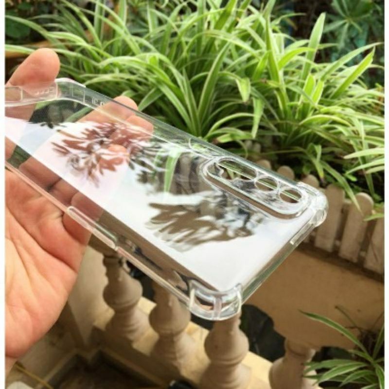 Ốp lưng Oppo Realme 7/ Realme 7 Pro Silicon bo 4 cạnh chống sốc ( Trong suốt )
