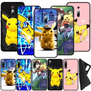 Ốp điện thoại silicone mềm hình Pikachu dễ thương cho XIAOMI REDMI NOTE 9 7 PRO 9A 7A 9C NOTE 7 9