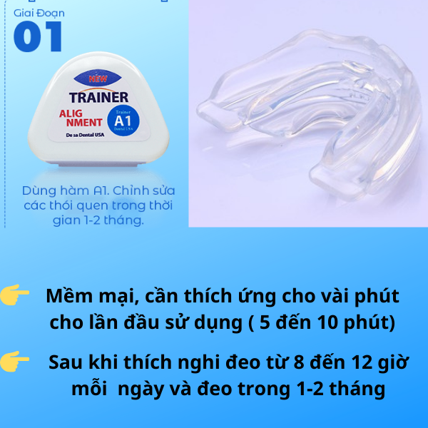 [BIG SALE] NIỀNG RĂNG TẠI NHÀ ALIGNMENT TRAINER|BỘ NIỀNG RĂNG TẠI NHÀ CHO NGƯỜI LỚN [A1+A2+A3]AN TOÀN, KHÔNG ĐAU NHỨC