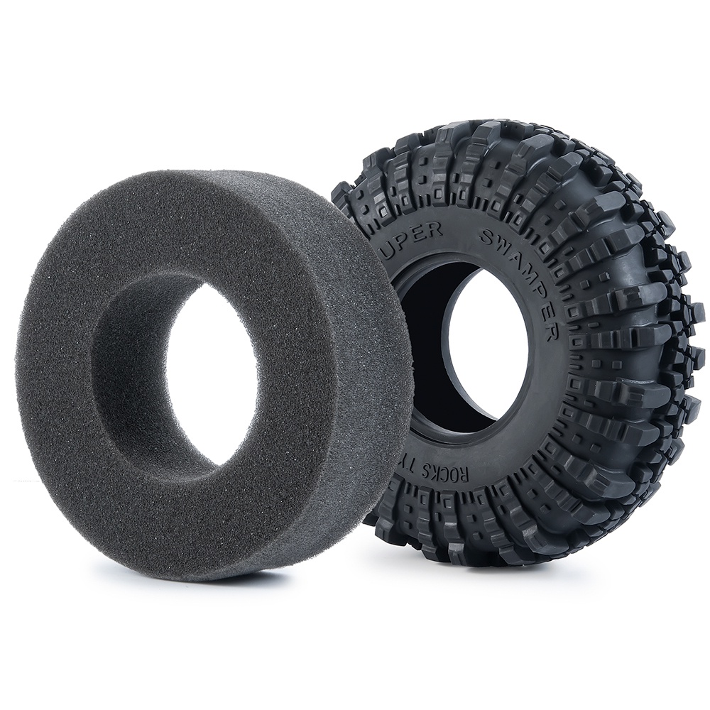 1 Lốp Xe Cao Su 2.2-Inch Cho 1/10 Axis SCX10 90046 Traxxas TRX-4 D