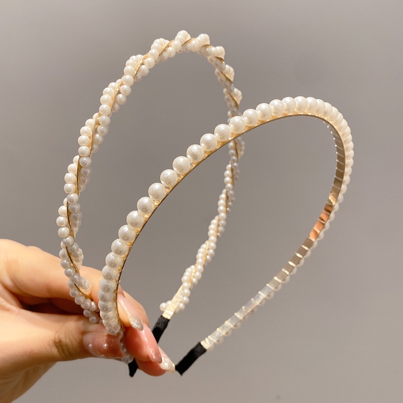 Bộ 2/3 Kẹp Tóc Đính Ngọc Trai Nhân Tạo Phong Cách Retro 2022 Dễ Phối Đồ