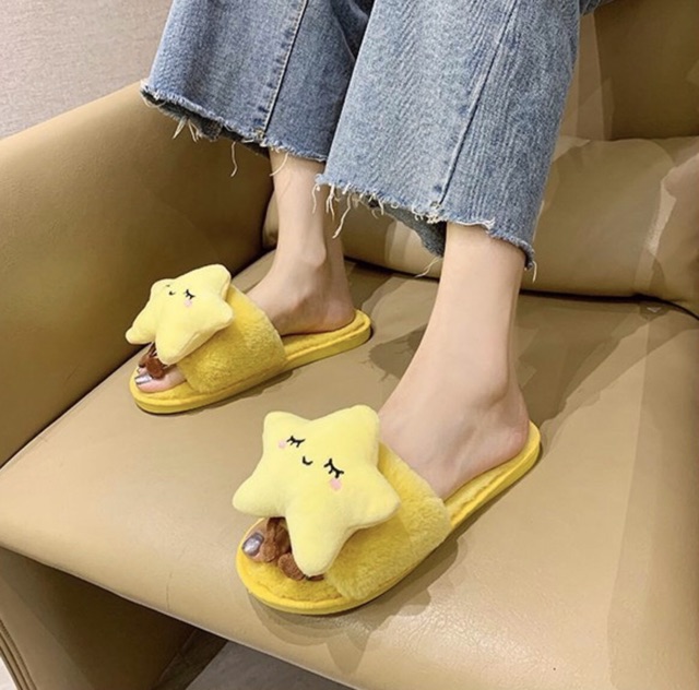 Dép bông mặt gấu 🐻