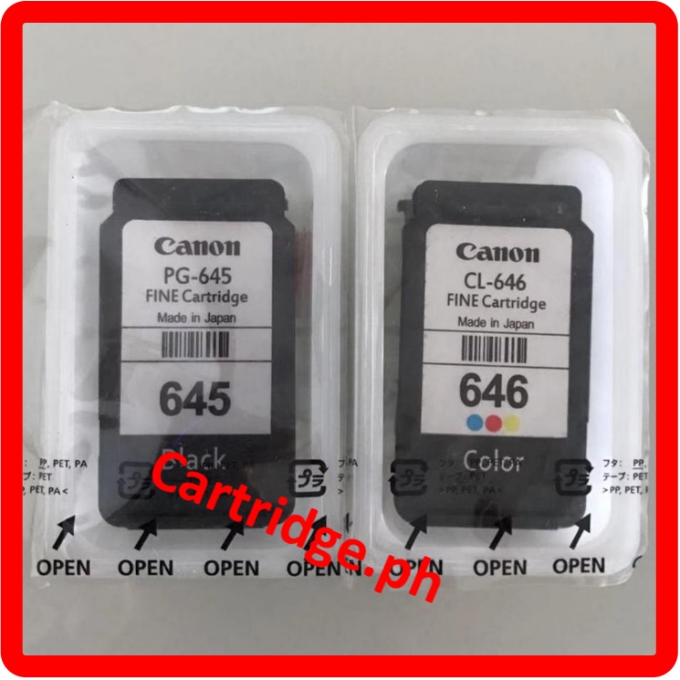 Hộp Đựng Mực In Canon PG 645 CL 646 MG2460 2560 2960 2965 MX496 TS3160 3165 IP2880