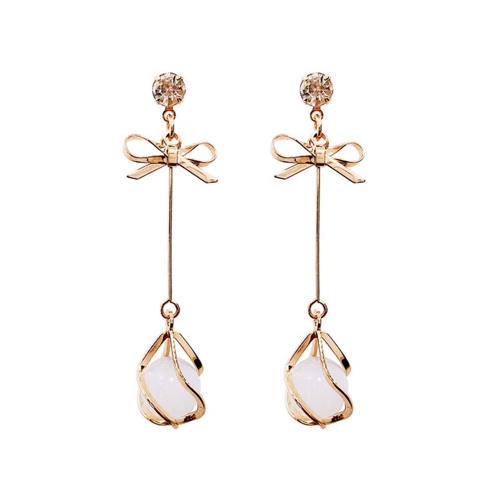 Khuyên Tai Dáng Dài Hình Giọt Nước Bằng Acrylic Phối Kim Loại Nhiều Màu Thời Trang Hàn Quốc Cho Nữ