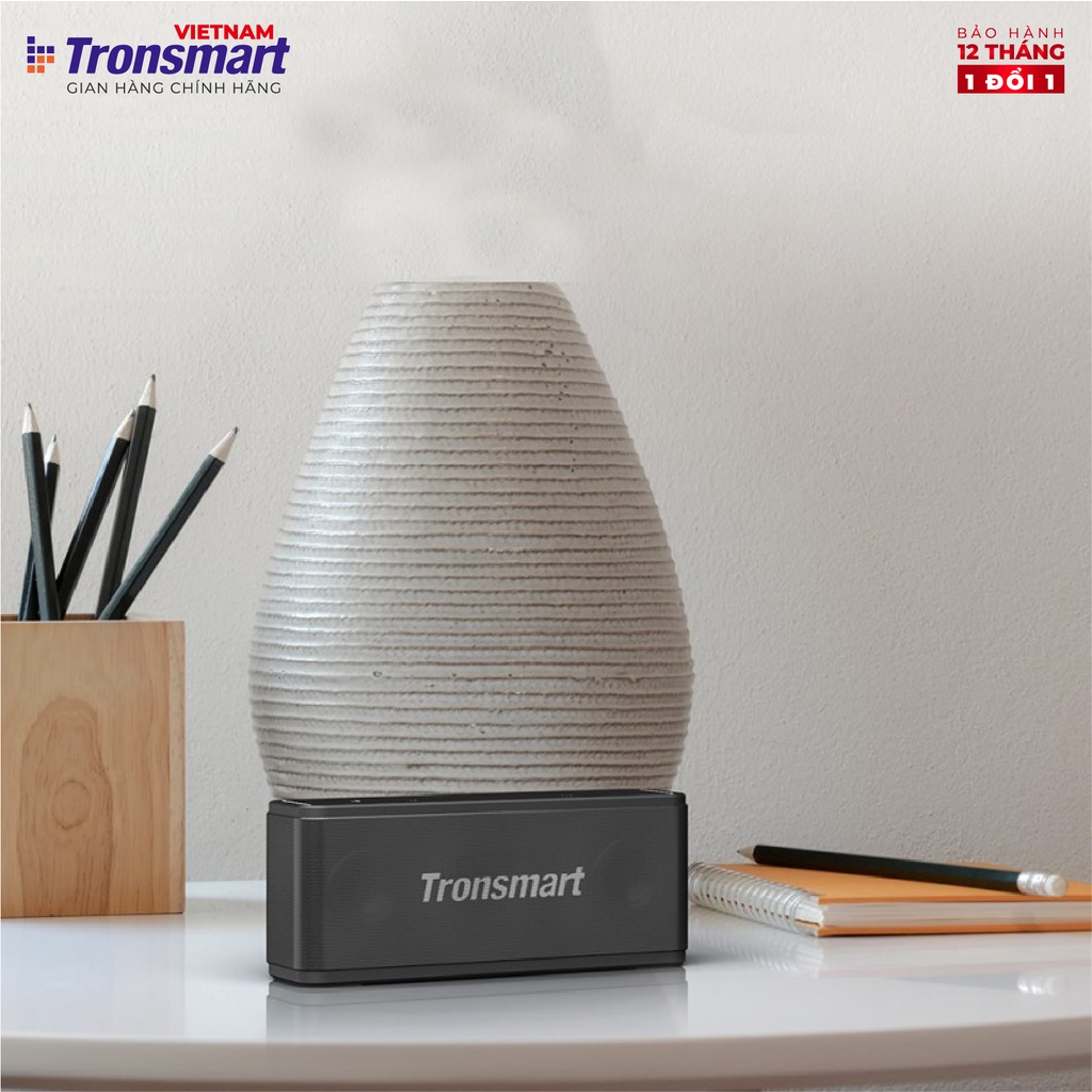 Loa Bluetooth 5.0 Tronsmart Element Mega TM-250394 40W Hỗ trợ TWS và NFC ghép đôi 2 loa - Hàng chính hãng - BH 12 tháng