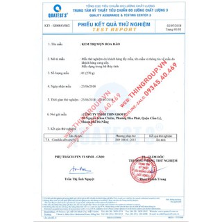 Kem trị mụn Hoa Đào Thingoup
