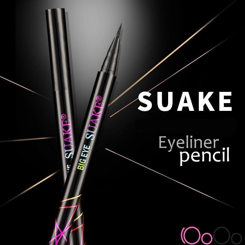 Bút kẻ mắt Suake dạng lỏng màu đen chống thấm nước | BigBuy360 - bigbuy360.vn