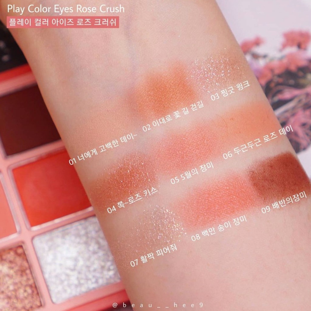 BẢNG PHÂN MẮT PLAY COLOR EYES ROSE CRUSH | BigBuy360 - bigbuy360.vn