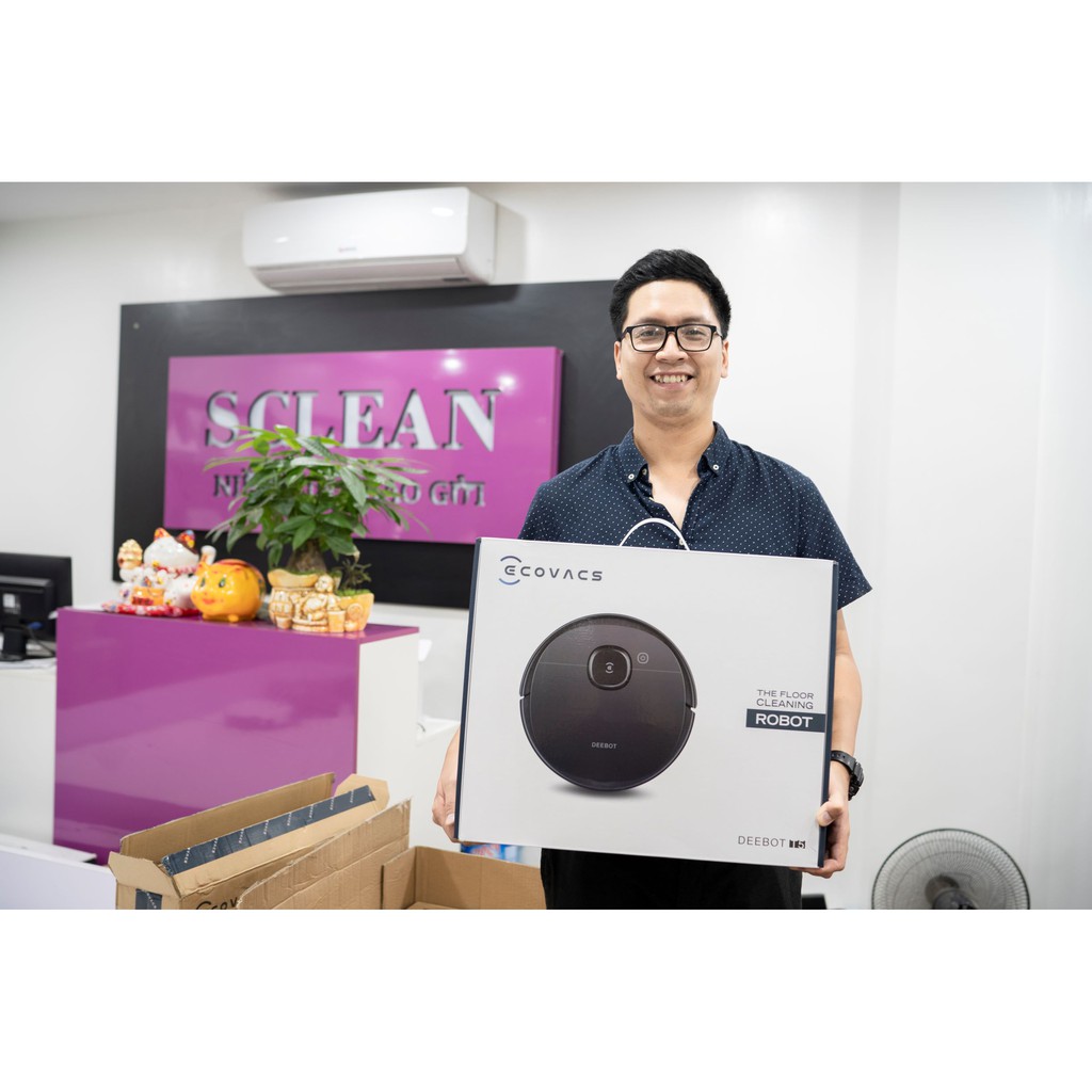 Robot hút bụi và lau nhà tự động 2 trong 1 ECOVASC DEEBOT T5 HERO ⭐️NEW 2021 ⭐️Hàng Chính Hãng