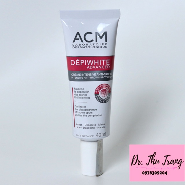 Kem làm giảm nám và sạm da chuyên sâu ACM Depiwhite Advanced Intensive Anti-Brown Spot Cream 40ml