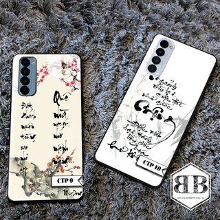 Ốp lưng kính cường lực Oppo Reno 4 Pro 4G mẫu chữ in đầy ý nghĩa