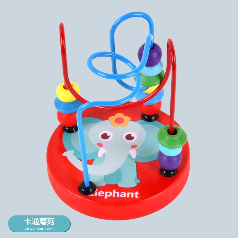 Đồ Chơi Hạt Gỗ mini Nhiều Màu Sắc Giáo Dục Sớm Cho Bé MY00245