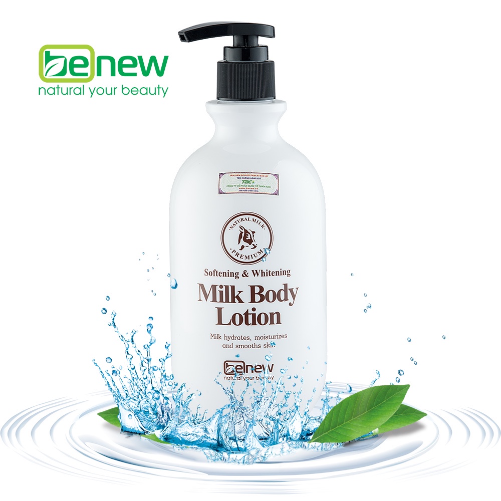 Kem dưỡng thể trắng da, chống khô nẻ tay chân và body BENEW MILK LOTION Hàn quốc