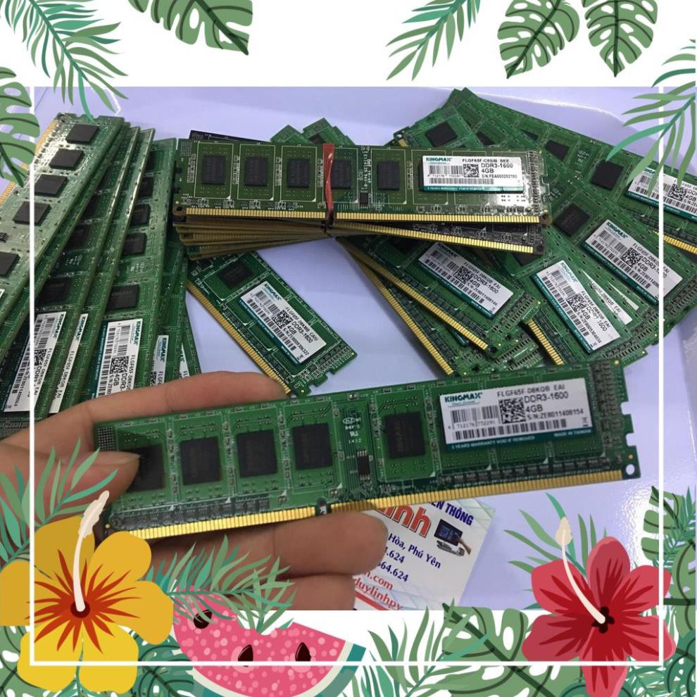 Ram DDR3 4G kingmax/1333,1600 đẹp