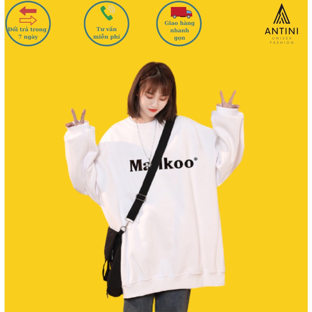 Áo Sweater Nam nu form rong - In Mailkoo SW14