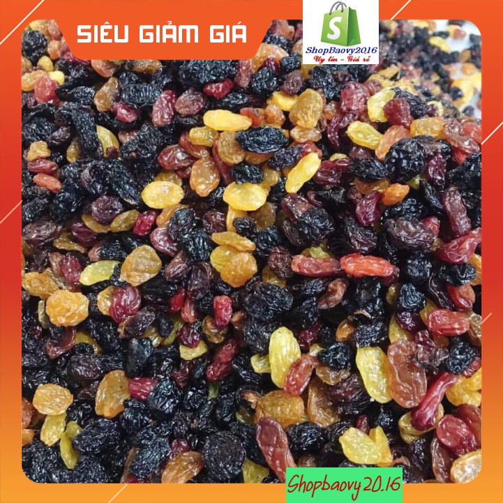 [SIÊU VIP] Nho khô Hàn Quốc hộp 1kg L1, nho khô Mix 3 mầu - Quà biếu Sang trong lịch sự | BigBuy360 - bigbuy360.vn