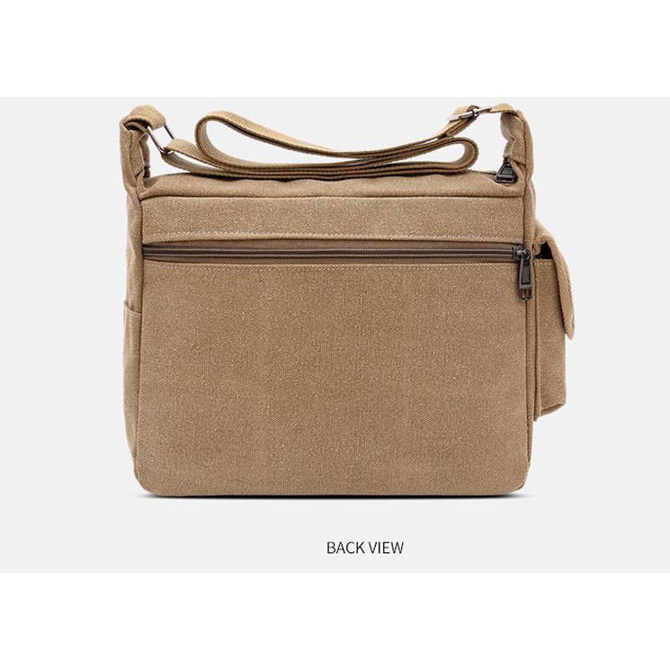 Túi đeo chéo nam vải bố thời trang Hàn Quốc , túi vải canvas thích hợp đi làm dạo phố - Trendmq store | BigBuy360 - bigbuy360.vn