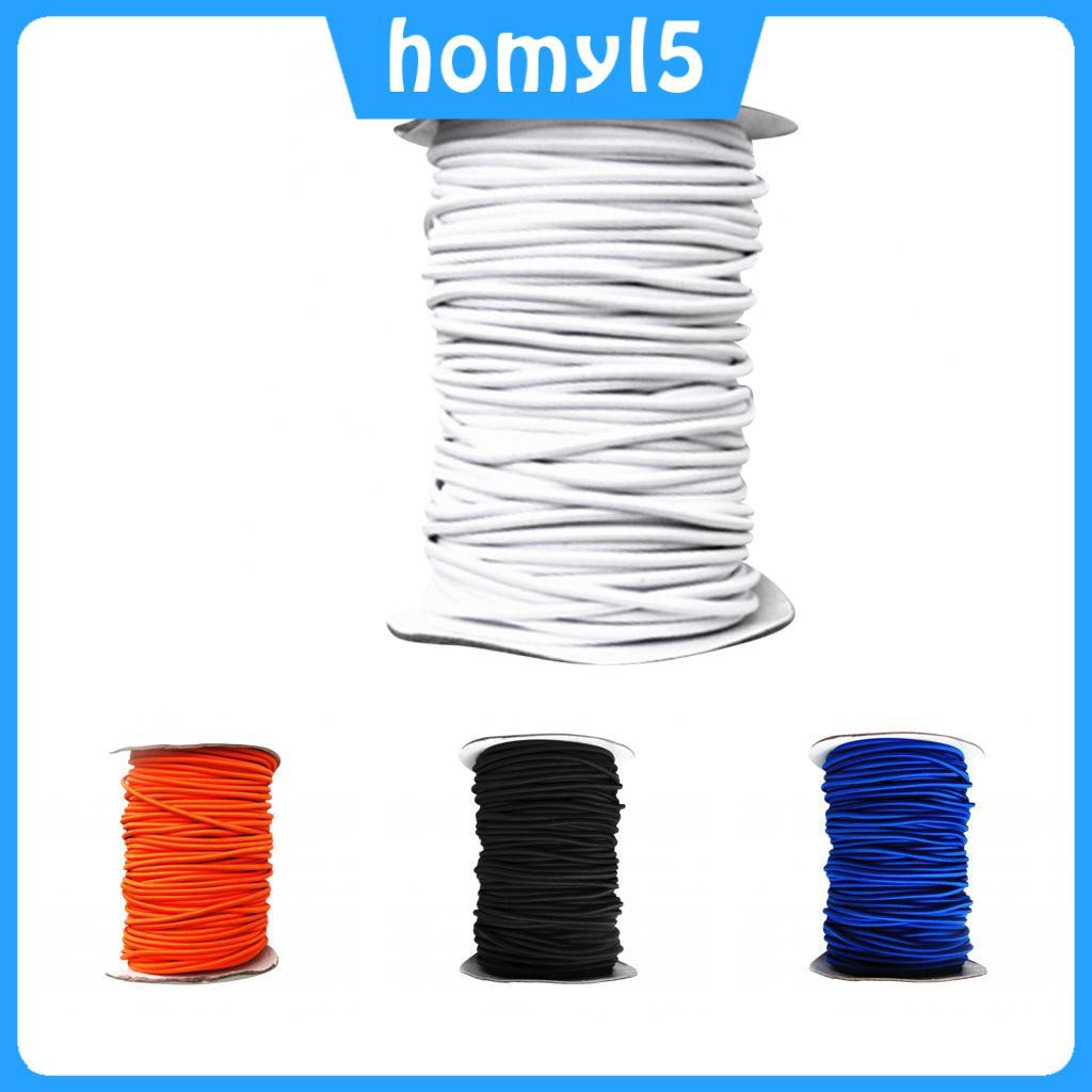 Dây Ràng Đồ Co Giãn 4mm Màu Cam Dài 5m