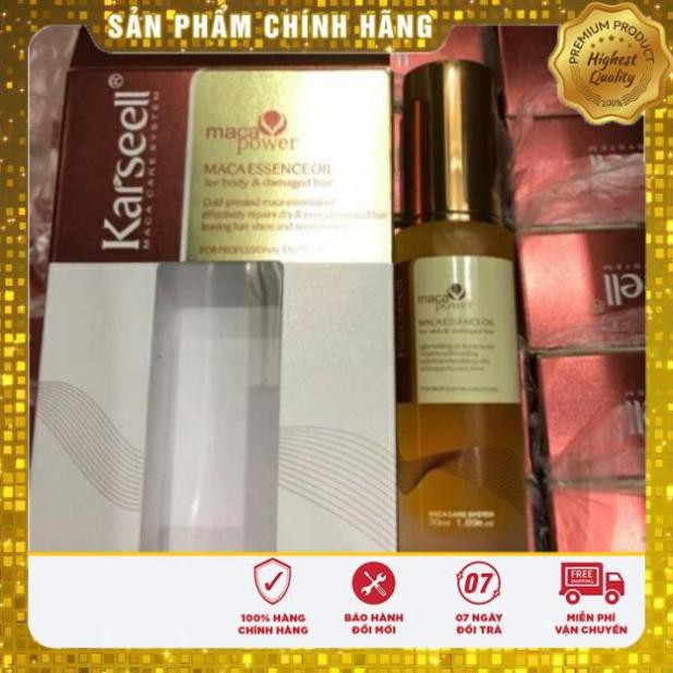 ⚡FREE SHIP⚡ XẢ KHO CẮT LỖTINH DẦU DƯỠNG TÓC KARSEELL 50ML - PHỤC HỒI TÓC - HƯƠNG NƯỚC HOA