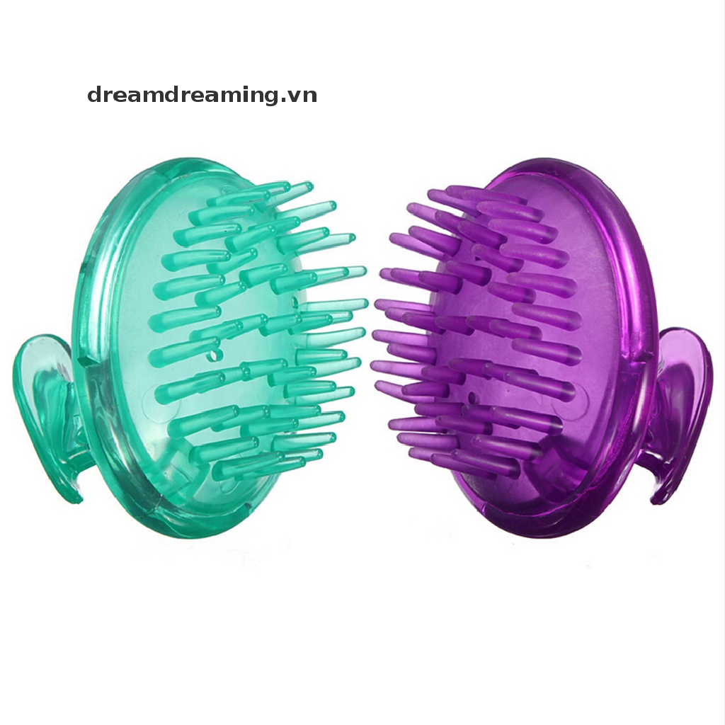 Lược Silicone Mát Xa Da Đầu Tiện Dụng Khi Tắm