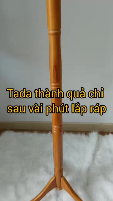 [GỖ RẮN] Cây treo quần áo đứng 100% gỗ tự nhiên - Giá Treo Quần Áo Đứng Các Loại 8, 9, 10 nhánh | BigBuy360 - bigbuy360.vn