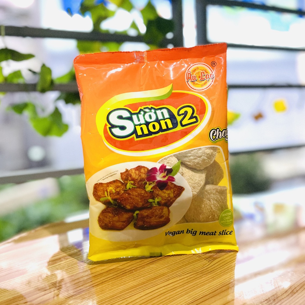 Sườn Non Chay 2 Âu Lạc gói 100g - Đồ Ăn Chay - Thực phẩm chay Âu Lạc