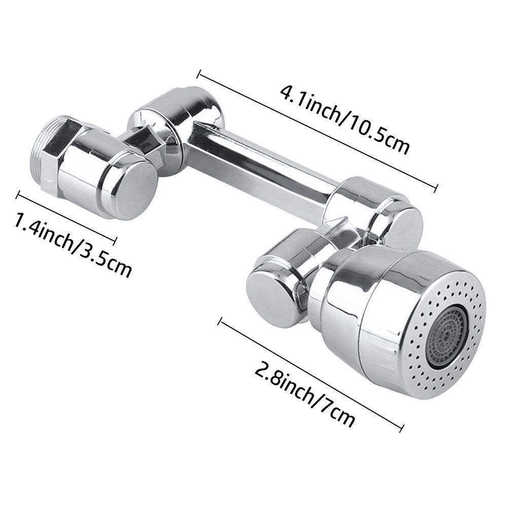 Thiết Bị Điều Khiển Dòng Nước Chảy Cao Gắn Vòi Nước Nhà Bếp 1080° Phụ Kiện Bồn Rửa Chén Xoay