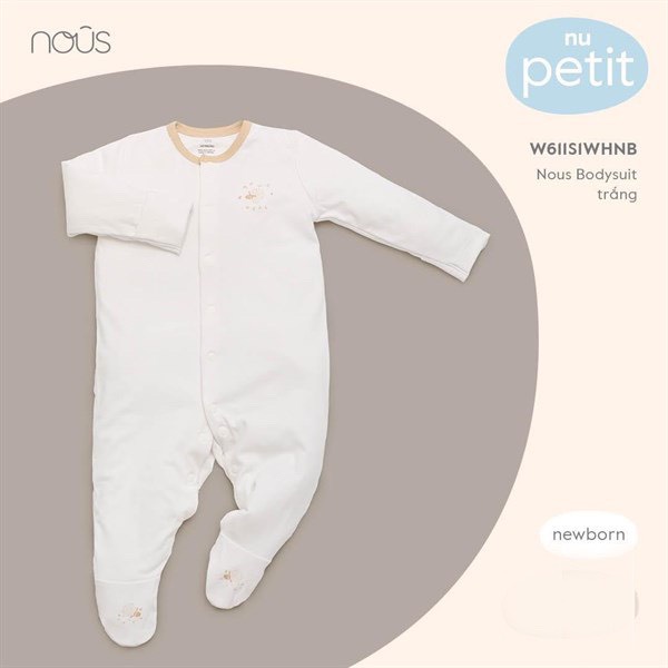 Nous- Tổng Hợp Bodysuit Dài Tay